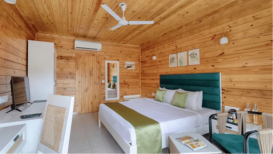 Garden Facing Cottage at Aralea Beach Resort By Stone Wood Premier